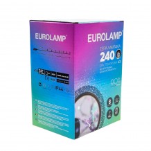 Λαμπάκια 240 Opal Πολύχρωμα Led με Πρόγραμμα Eurolamp 600-11586 3,6W