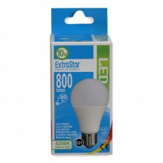 Λάμπα LED Φυσικό Λευκό A60 E27 Extrastar 10W 2