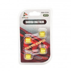 Σετ 4τμχ Καπάκια Βαλβίδων Ελαστικών Αυτοκινήτου 2