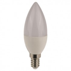 Λάμπα LED Ψυχρό Λευκό  C37 Ε14 Eurolamp 180-77210 8W