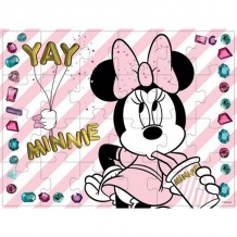 Παζλ Χρωματισμού 4 σε 1 Minnie Mouse Luna 562087