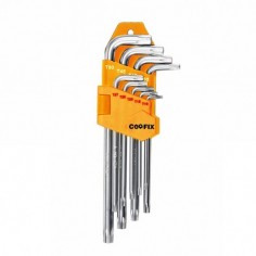 Σετ 9τμχ Κλειδιά Torx Coofix CFH-D02001-2