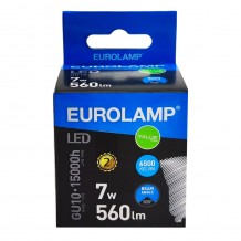 Λάμπα LED Ψυχρό Λευκό GU10 Eurolamp 180-80834 7W