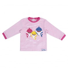 Πιτζάμα Παιδική Βελουτέ Baby Shark Cerda 6326 2