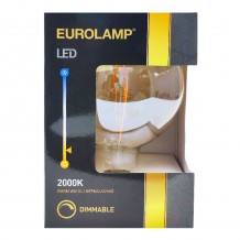 Λάμπα LED Θερμό Λευκό G125 E27 Eurolamp 147-81807 5W