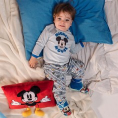 Πιτζάμα Παιδική Βελουτέ Mickey Mouse Disney Cerda 6157 2