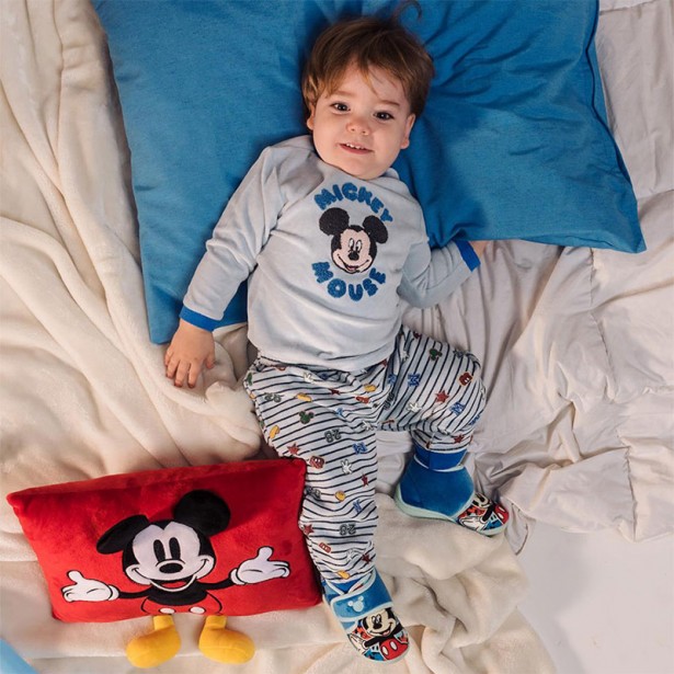 Πιτζάμα Παιδική Βελουτέ Mickey Mouse Disney...