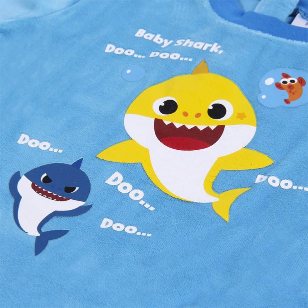 Πιτζάμα Παιδική Βελουτέ Baby Shark Cerda 6325