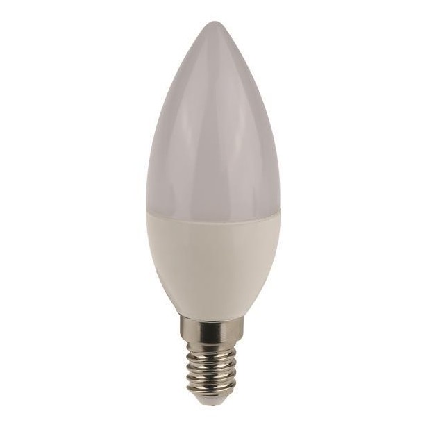 Λάμπα LED Θερμό Λευκό C37 Ε14 Eurolamp 147-77206 5W