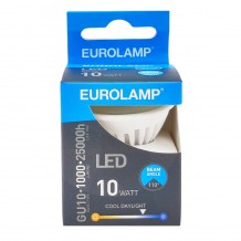 Λάμπα LED Ψυχρό Λευκό GU10 Eurolamp 147-77843 10W