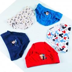 Σετ 5τμχ Σλιπάκια Βαμβακερά για Αγόρια Mickey Mouse Disney Cerda 7749 2