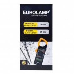 Αμπεροτσιμπίδα Ψηφιακή Eurolamp 147-18502 DT-266 2
