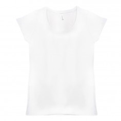 Φανελάκι Γυναικείο Βαμβακερό Κοντομάνικο με Στρογγυλή Λαιμόκοψη 2