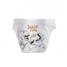 Σετ 2τμχ Φανελάκι με Σλιπάκι Βαμβακερό για Αγόρια Δεινόσαυροι Donella 2