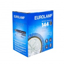 Λαμπάκια Βροχή 144 Ψυχρό Λευκό Led με Πρόγραμμα Eurolamp 600-11354 6W