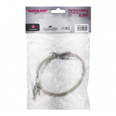 Καλώδιο Patch Cord UTP CAT-6e 26AWG Eurolamp 147-10170 0,5m 2