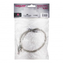 Καλώδιο Patch Cord UTP CAT-6e 26AWG Eurolamp 147-10170 0,5m