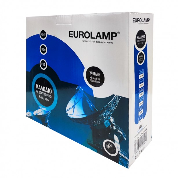 Καλώδιο Δορυφορικό TV Eurolamp 147-13009 RG 6U...