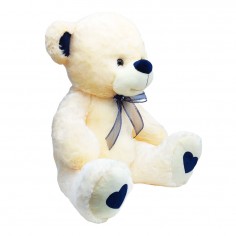 Λούτρινη Αρκούδα με Γράμμα Απλικέ Amek Toys 60cm 2