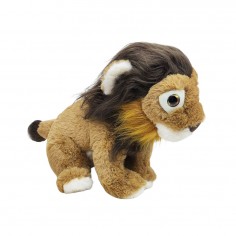 Λούτρινο Λιοντάρι με Μετάλλιο Amek Toys 28cm 2