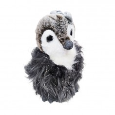 Λούτρινος Πιγκουίνος με Φιόγκο Amek Toys 23cm 2