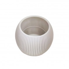 Γλάστρα Στρογγυλή Ριγέ Gondol G-362 0,35lt 2