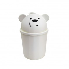 Κάδος Απορριμμάτων Σχέδιο Αρκουδάκι Qlux 10,5x20cm 2