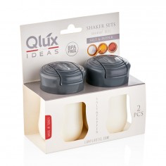 Σετ 2τμχ Δοχεία για Αλατοπίπερο Qlux 2