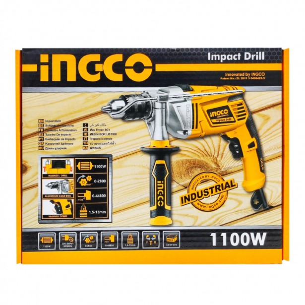Δράπανο Κρουστικό Ηλεκτρικό Ingco ID11008 1100W