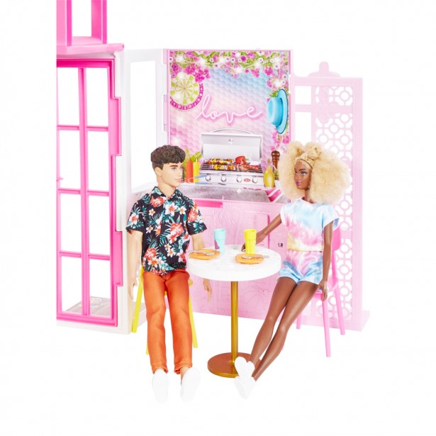 Barbie Σπιτάκι - Βαλιτσάκι Mattel HCD47