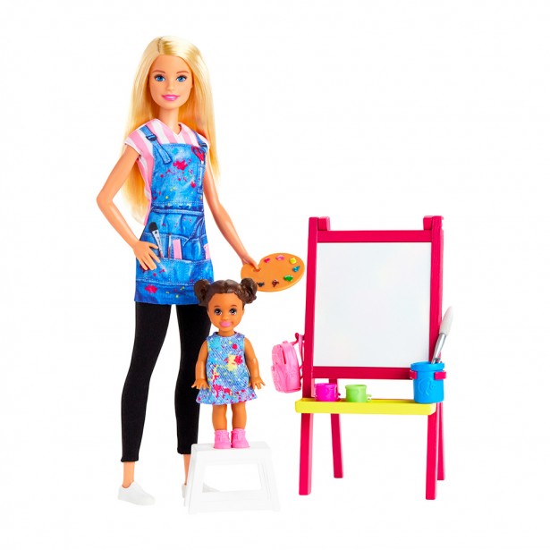 Κούκλα Barbie Δασκάλα Ζωγραφικής Mattel GJM29