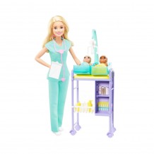 Κούκλα Barbie Παιδίατρος Mattel GKH23