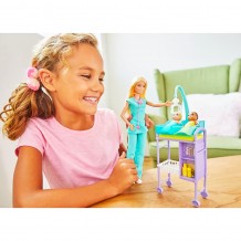 Κούκλα Barbie Παιδίατρος Mattel GKH23