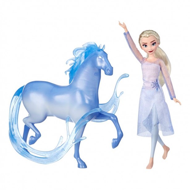 Κούκλα Έλσα & Άλογο Nokk Frozen II Hasbro