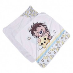 Μπουρνουζοπετσέτα Βρεφική Σχέδιο Λιοντάρι με Αστέρι PNG 75x75cm 2