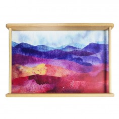 Δίσκος Σερβιρίσματος Ξύλινος Zembu Bistro 39,5x30cm 2