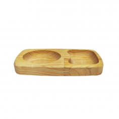 Βάση Σερβιρίσματος Ξύλινη Zembu 15x9cm 2