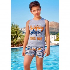 Σετ 2τμχ Φανέλα με Σορτσάκι για Αγόρια Berrak 5375 2