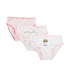 Σετ 3τμχ Σλιπάκια Βαμβακερά για Κορίτσια Berrak 6865 2