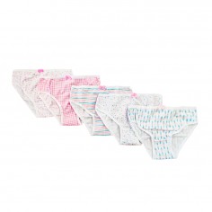 Σετ 5τμχ Σλιπάκια Βαμβακερά για Κορίτσια Berrak 6853 2