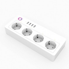 Πολύπριζο Ασφαλείας 4 Θέσεων WiFi 2