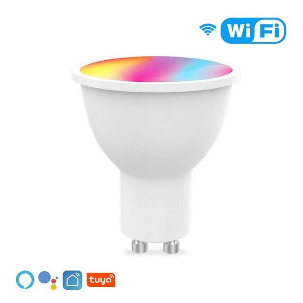 Smart Arena WiFi Λαμπτήρας LED GU10 4.5W RGB