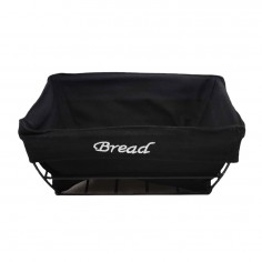 Ψωμιέρα Υφασμάτινη Τετράγωνη με Μεταλλική Βάση Varan 2