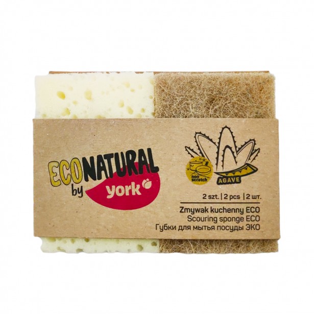 Σετ 2τμχ Σφουγγάρια Πιάτων Οικολογικά Eco Natural