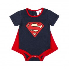Σετ 4τμχ Φορμάκι με Καλτσάκια & Σαλιάρα Superman DC 3-6 Μηνών Cerda 0005 74cm 2