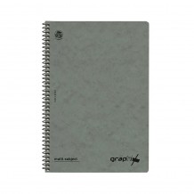 Τετράδιο Β5 Σπιράλ 2 Θεμάτων 60 Φύλλων Graphix 25x17cm