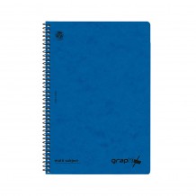 Τετράδιο Β5 Σπιράλ 2 Θεμάτων 60 Φύλλων Graphix 25x17cm