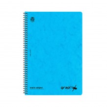 Τετράδιο Β5 Σπιράλ 2 Θεμάτων 60 Φύλλων Graphix 25x17cm