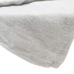 Ριχτάρι Πολυθρόνας Fleece Γκρι 130x170cm