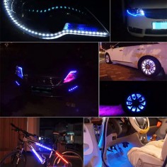 Ταινία LED Αυτοκόλλητη Αδιάβροχη USB 0,6m Maxeed 83146 2